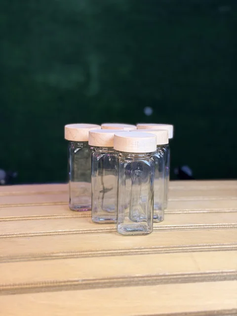 جا ادویه تکی درب چوب