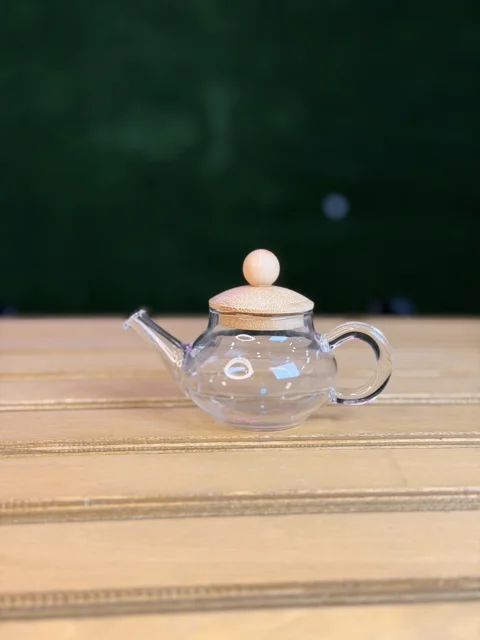 قوری زعفران درب بامبو